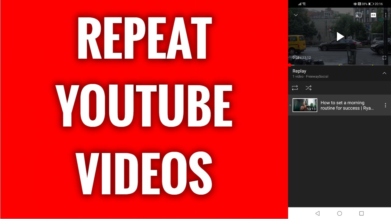 How To Repeat Youtube Videos Automatically Youtube