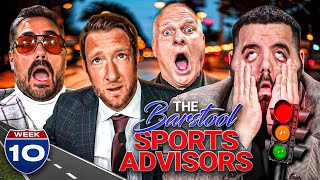 Chicago Traffic Jeopardizes Jersey Jerry's Job - Barstool Sports Advisors Week 10