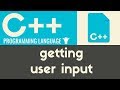 Getting User Input | C++ | Tutorial 10