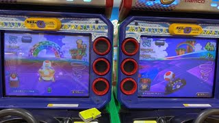 マリオカートアーケードグランプリ2 レインボーダウンヒルで対戦