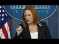 Jen Psaki fires back at male reporter's abortion question