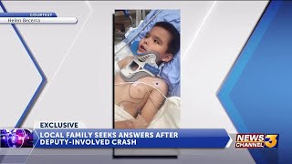 Family seeks answers after Riverside Sheriff Deputy crashes into their car during pursuit