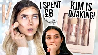 I TRIED KKW BEAUTY DUPES... PRIMARK IS NOT PLAYING! I SPENT £8!