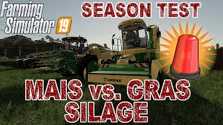 SEASON TEST🚜MAIS SILAGE vs. GRAS SILAGE🔥LS19-FS19🔴HD👀