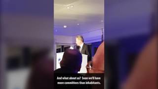 Rede von EU-Kommissar Günther Oettinger am 26. Oktober 2016 in Hamburg.