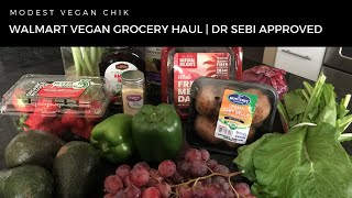Alkaline Vegan Grocery Haul | Dr Sebi Approved | Walmart
