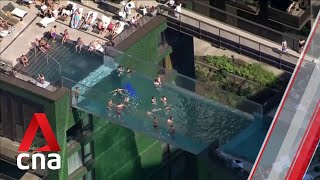 Dizzying sky pool unveiled in London