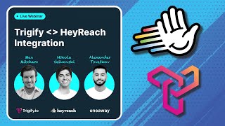 Webinar: Nikola Velkovski (HeyReach) & Max Mitcham | Social Selling on Linkedin, at Scale!