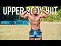 UPPER BODY HITT FULL 20 MINUTE WORKOUT | ASH FITNESS