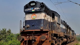 ALCO Twins rescue failed EMD hauling 09259 Kochuveli - Bhavnagar Express