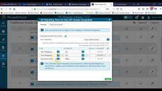 PowerTeacher Pro Tutorials- Gradebook Setup