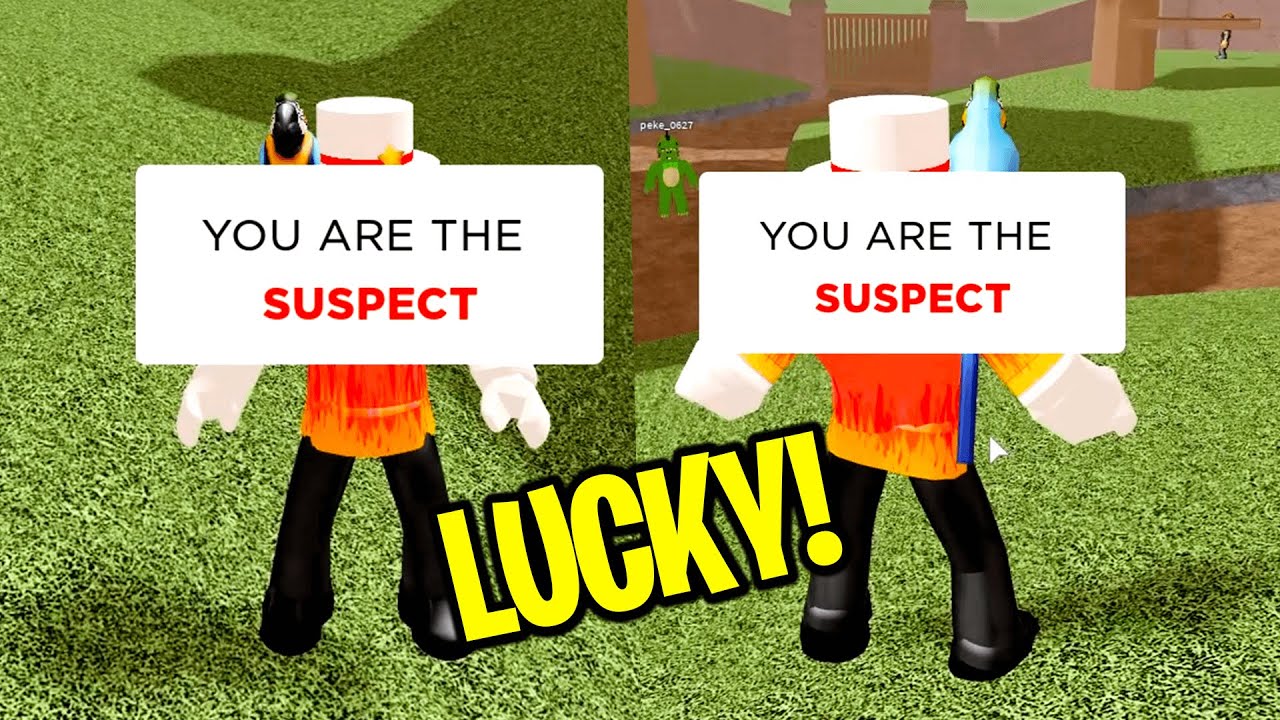 LUCKIEST ROBLOX DETECTIVE GAME EVER!! - YouTube