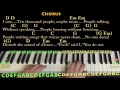 The Sound of Silence (Simon & Garfunkel) Piano Cover Lesson in Em with Chords/Lyrics