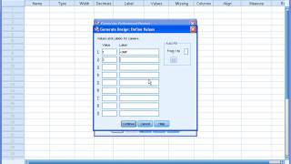 Conjoint Analysis in SPSS