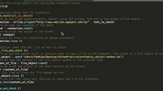 Profanity Checker Python Script