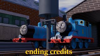 ending credits Thomas blender animation