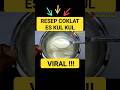 RESEP COKLAT ES KUL KUL VIRAL | es kulkul untuk jualan short | #shorts #short #shortvideo