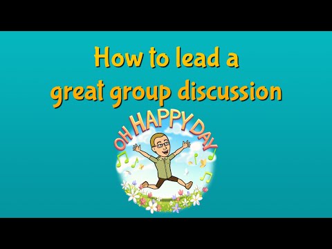 How do I host a discussion group?