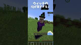 ウィッチってめっちゃ頭良いよね！！！【マイクラ】