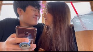 우리의 첫 브이로그❤️ ㅣ장거리 커플 VLOGㅣ 방학 때 우리가 연애하는 법♡ ⋆⁺₊⋆