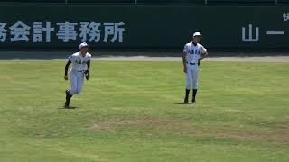 八王子北 シートノック 2018年7月20日(金)第100回全国高校野球選手権記念西東京大会[5回戦東海大菅生戦]