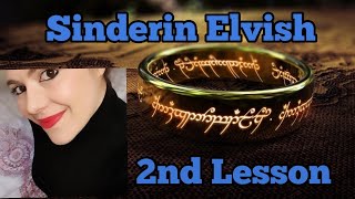 #Tolkien #Elves #MiddleEarth Sinderin Elvish Lesson - Part 2 🧝🏻‍♀️