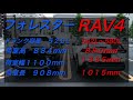 フォレスターとrav４素人内外装比較！似てる似てるって言われてるけど