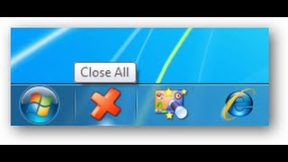 Close All Windows اغلاق جميع برامج الوندوز بنقرة واحدة