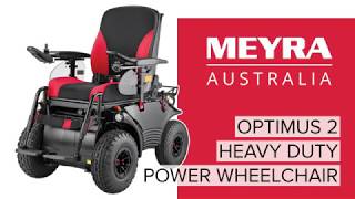 Optimus 2 Heavy Duty Power Wheelchair