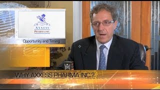 Axxess Pharma Inc. - OTC Pink Sheets - AXXE - Dr. Daniel Bagi