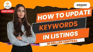 How to update Relevant Amazon Keywords in a listing in seller central