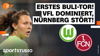 VfL Wolfsburg – 1. FC Nürnberg Highlights | Bundesliga, 3. Spieltag Saison 2023/24 | sportstudio