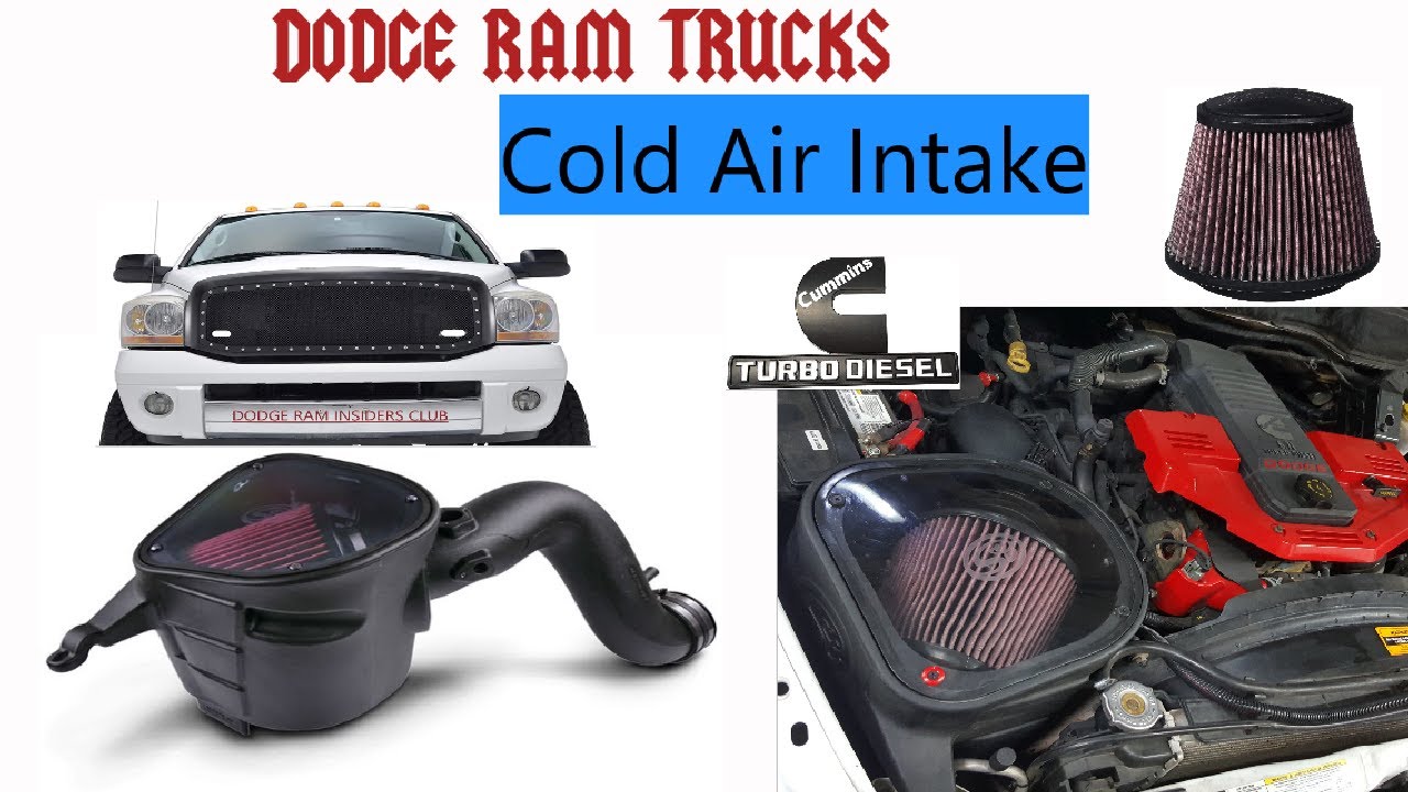 COLD AIR INTAKE INSTALL S & B | RAM 6.7L CUMMINS | *TURBO SPOOL SOUND ...