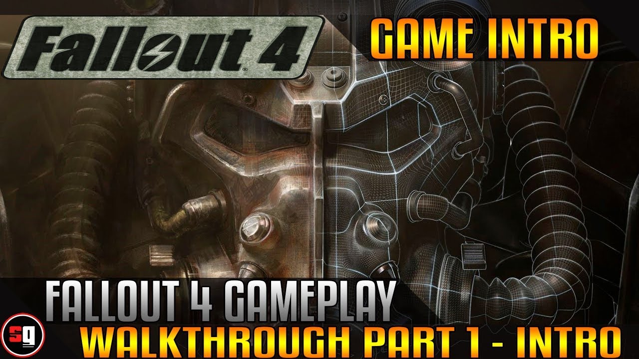 Fallout 4 Walkthrough Part 1 - Intro - YouTube