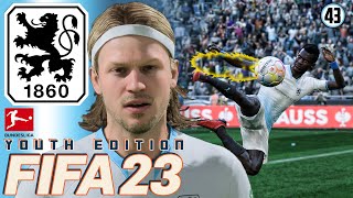 FIFA 23 YOUTH ACADEMY CAREER MODE | TSV 1860 MUNICH | EP43 | THE BOY WHO COULD FLY!!