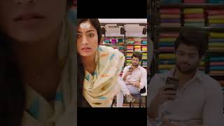 Rashmika and Vijay Devarakonda romantic movie scene cute scene angry girl attitude shopping mall