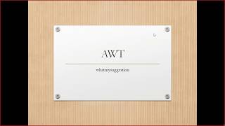 How To Create and Use AWT Components in Java