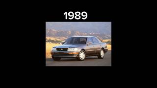 Evolution Of Lexus LS (1989-2023) #evolution #lexus #ls #lexusls #cars #supercars