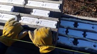 Using Masonry Adhesive with Comfort Block Wall System is Quick \u0026 Easy!