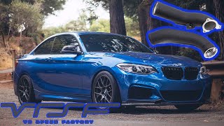 VRSF Charge Pipe install on BMW M240i (B58)