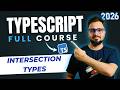 TypeScript Tutorial #22 - Intersection Types