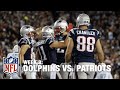 Julian Edelman Dives for the TD & Takes a Big Goal Line Hit! | Dolphins vs. Patriots | NFL