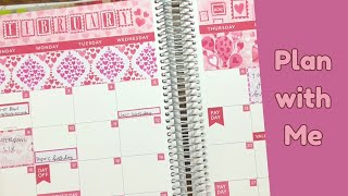 Plan with Me // February Planner Set Up // EC Vertical Life Planner