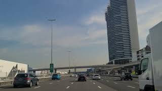 [4K]Dubai's BEST Road Trip Route from Palm Jumeira to S Zayed Road AE