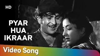 Pyar Hua Ikraar Hua Song | प्यार हुआ इकरार हुआ | Shree 420 (1955) | Raj Kapoor | Nargis | Lata-Manna