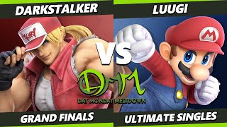 DAT MM 317 GRAND FINALS - Darkstalker (Terry) Vs. Luugi (Mario) Smash Ultimate - SSBU