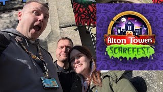 Alton Towers Scarefest 2024 VLOG 👻🎢 Is it good or not? 🤷🏼‍♂️