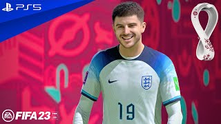 FIFA 23 - England v USA - World Cup 2022 Group Stage Match | PS5™ [4K60]