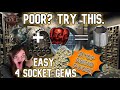 PoE 2 Tips and Tricks - How to get EASY 4 Socket Gems for CHEAP