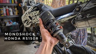 Kawasaki KSR110 Pakai Monoshock Honda RS150R